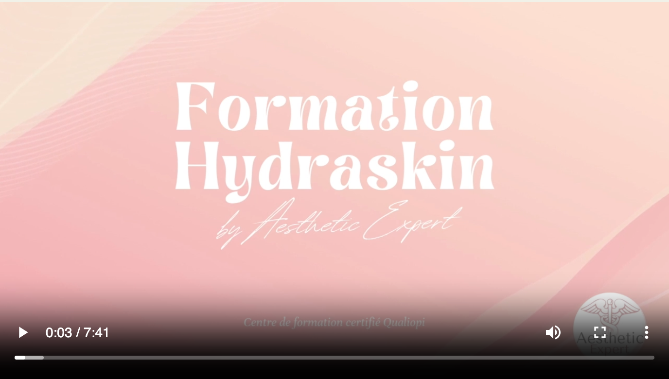 Formation Hydraskin en ligne - FR